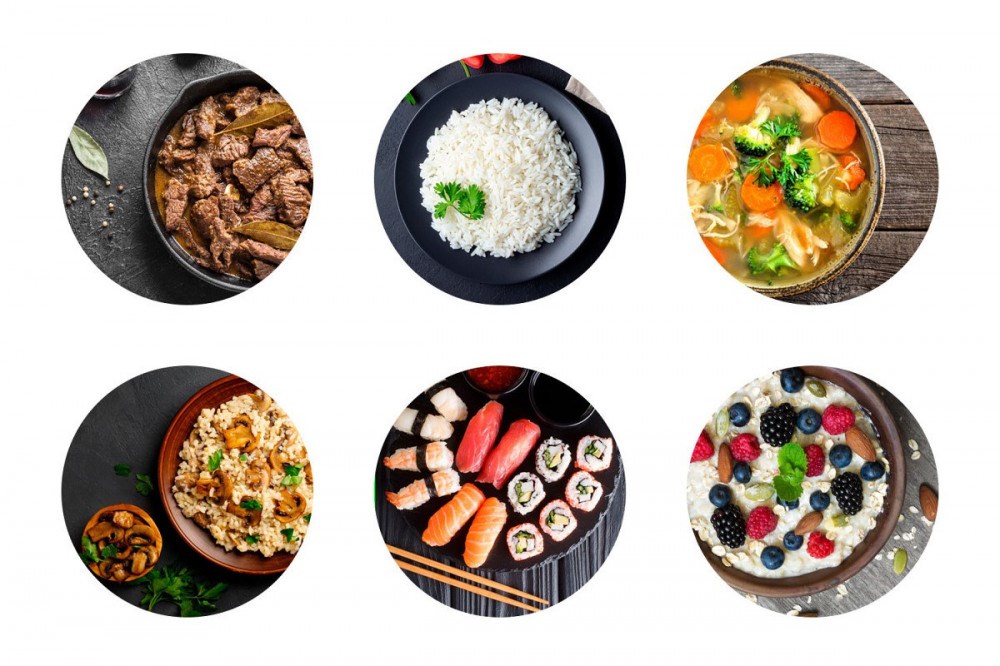 Lauben Rice Cooker Square 1000WB Cool Touch